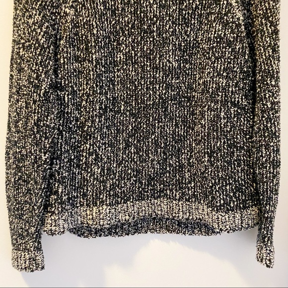 Eileen Fisher Black and White Crewneck Sweater - Picture 5 of 9